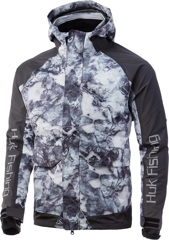 HUK Men’s Tournament Wind & Water Proof Rain Jacket