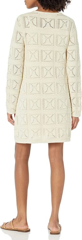 The Drop Women’s Laney Crochet Micro Mini Dress