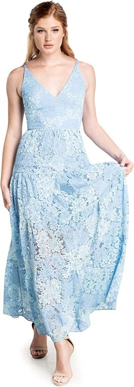 Dress the Population Women’s Melina Bodycon Maxi Dress