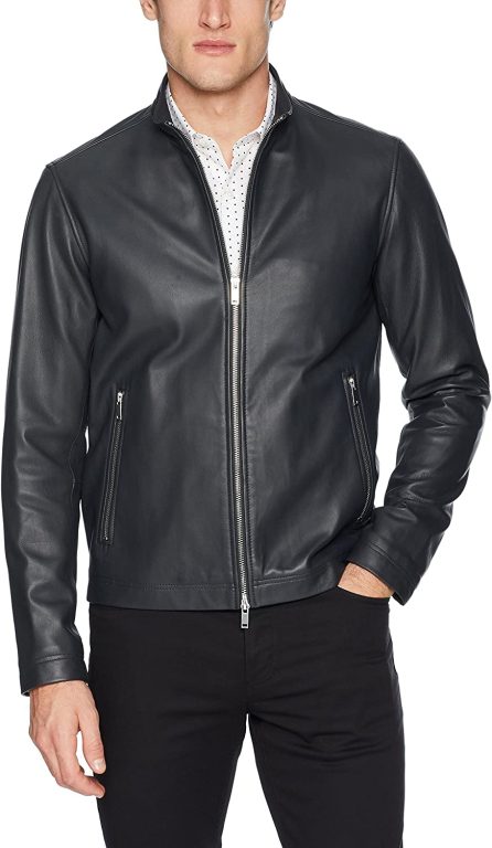 Theory Men’s Morvek Leather Jacket