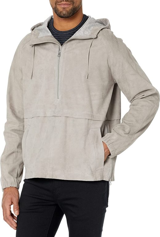 Vince Men’s Suede Popover