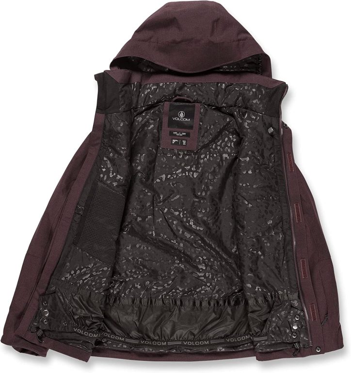 Volcom Women’s Sherwin Insulated Snowboard Ski Winter Hooded Jacket