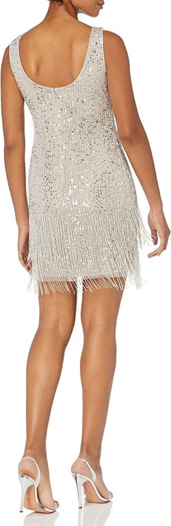 Adrianna Papell Women’s Beaded Short Dress