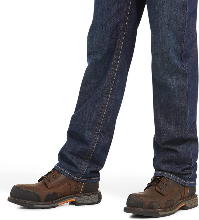 Ariat FR M3 Loose Basic Stackable Straight Leg Jeans – Men’s Fire Resistant Denim