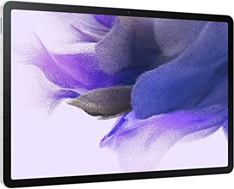 SAMSUNG Galaxy Tab S7 FE 12.4” 64GB WiFi Android Tablet w/ S Pen Included, Large Screen, Multi Device Connectivity, Long Lasting Battery, 2021, ‎SM-T733NZSAXAR, Mystic Silver