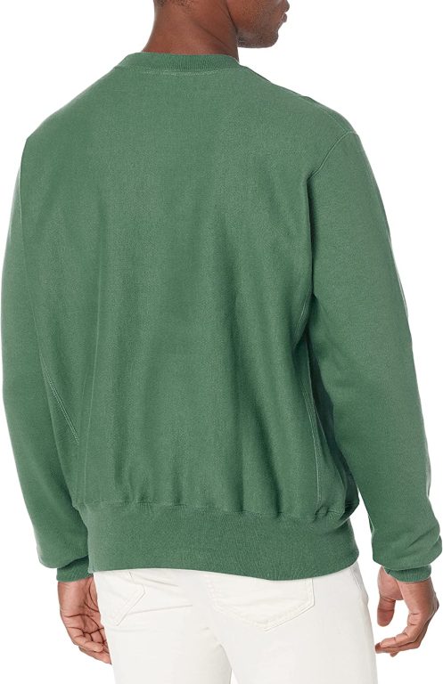 Champion Men’s Reverse Weave Pullover Sweatshirt for Men, Best Crew Sweatshirts for Men, C Logo