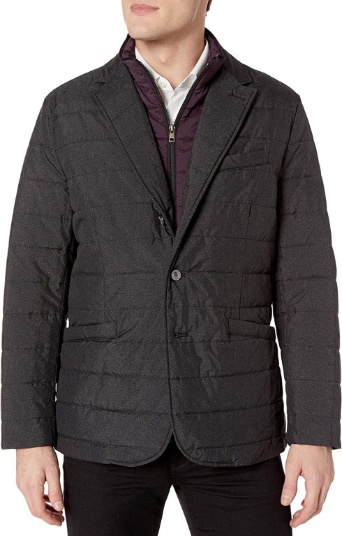 Robert Graham Men’s Tech Downhill Woven Outerwear