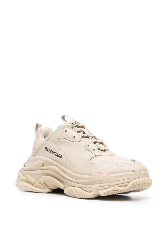 Balenciaga Triple S faux-leather sneakers