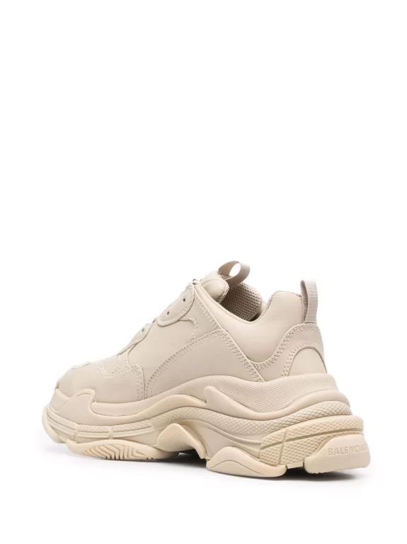 Balenciaga Triple S faux-leather sneakers