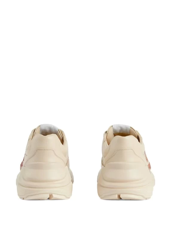 Gucci Rhyton glitter-logo chunky sneakers