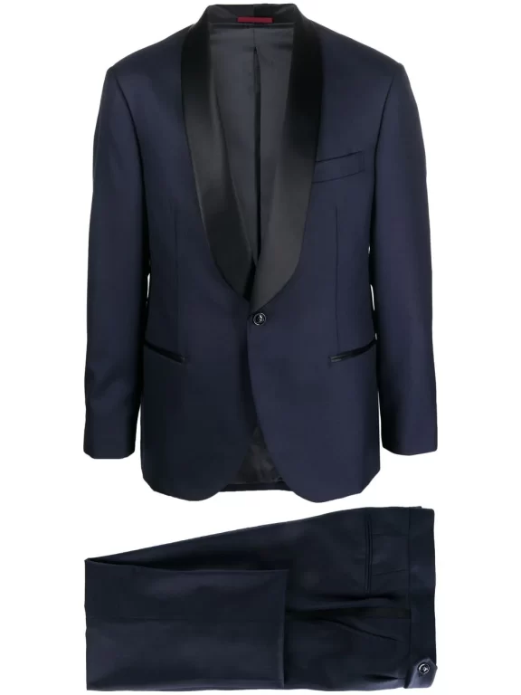 Brunello Cucinelli cashmere tuxe suit