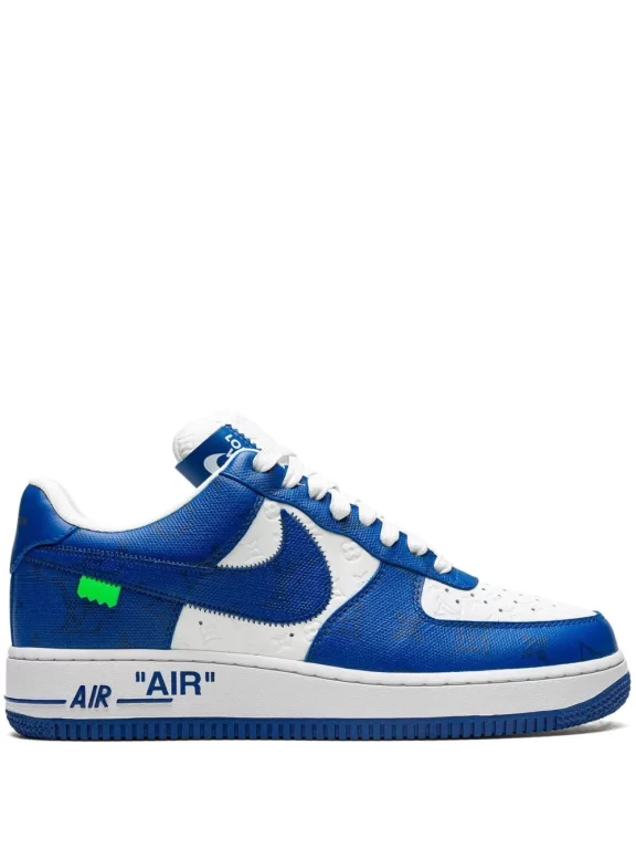 Nike x Louis Vuitton Air Force 1 Low “Virgil Abloh – White/Blue” sneakers