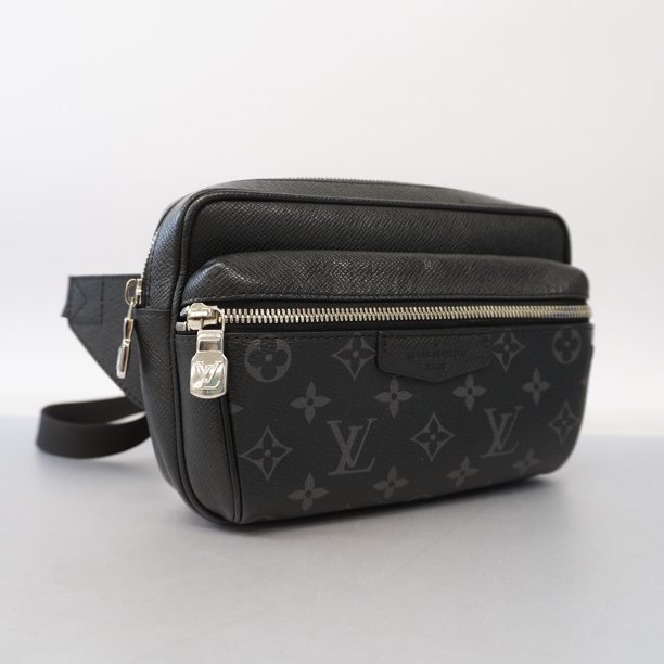 Authenticated Used Auth Louis Vuitton Taigarama Bum Bag Outdoor M30245 Men’s Sling Bag