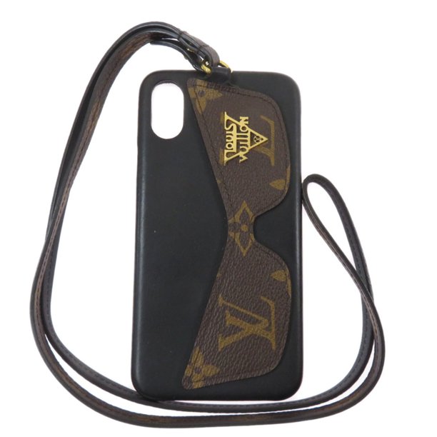 Authenticated Used Louis Vuitton M68793 iPhone X / XS Case Monogram Canvas Ladies LOUIS VUITTON