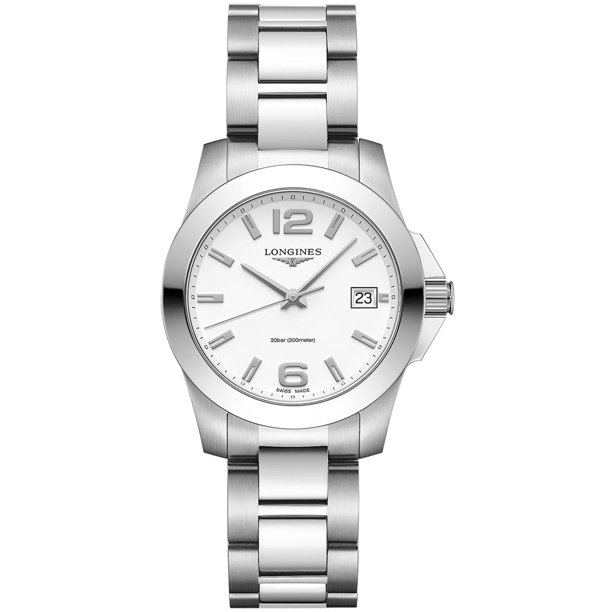 Longines L33774166 Women’s Conquest Silver Bracelet Quartz Watch