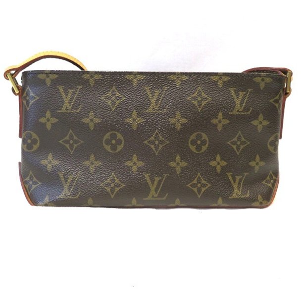 Authenticated Used Louis Vuitton Monogram Trotter M51240 Bag Shoulder Unisex