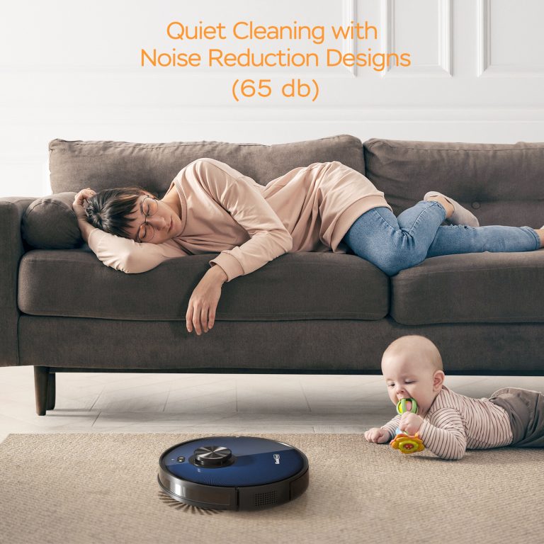 OVERDRIVE Robot Vacuum Cleaner, Smart L7 Robot Vacuum Cleaner and Mop, LDS Navigation, Wi-Fi Connected APP, Selective Room Cleaning, MAX 2700 PA Suction, Ideal for Pets and Larger Home