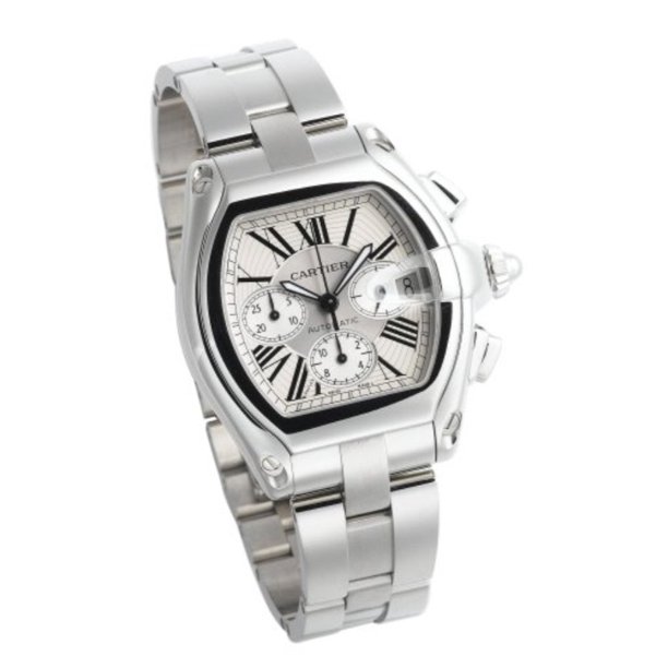 Cartier Men’s W62019X6 Roadster Automatic Chronograph Watch