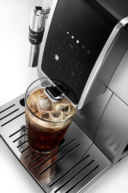 De’Longhi Dinamica Fully Automatic Coffee and Espresso Machine with Premium Adjustable Frother, Stainless Steel, ECAM35025SB Visit the De’Longhi Store