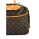 Pre-owned|Louis Vuitton Womens Monogram Coated Canvas Deauville Satchel Handbag Brown