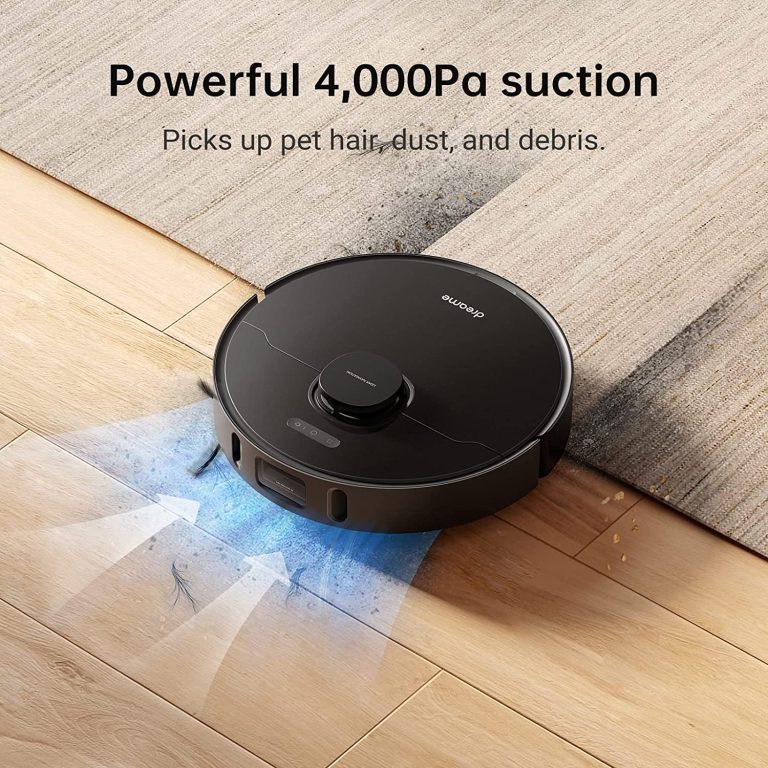 Dreametech L10 Pro Robot Vacuum Cleaner and Mop,with Superb Lidar Navigation,4000Pa,Multi-Floor Map