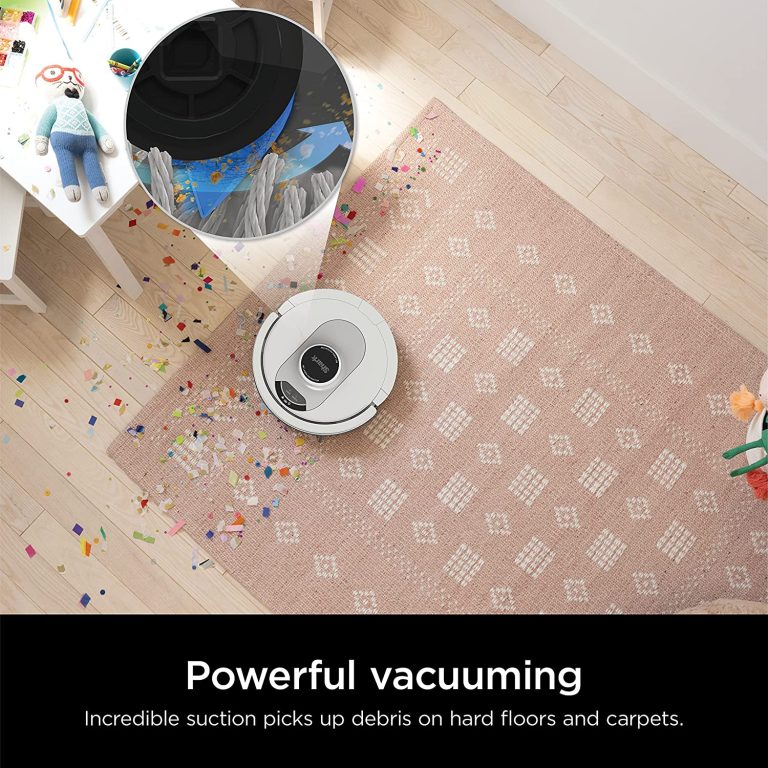 Shark AV2511AE AI Ultra Robot Vacuum, with Matrix Clean, Home Mapping, 60-Day Capacity Bagless Self Empty Base, Perfect for Pet Hair, Wifi, Compatible with Alexa, Black/Silver