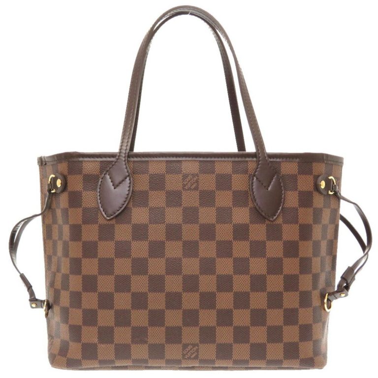 Authenticated Used Louis Vuitton Damier Neverfull PM N51109 Tote Bag LOUIS VUITTON