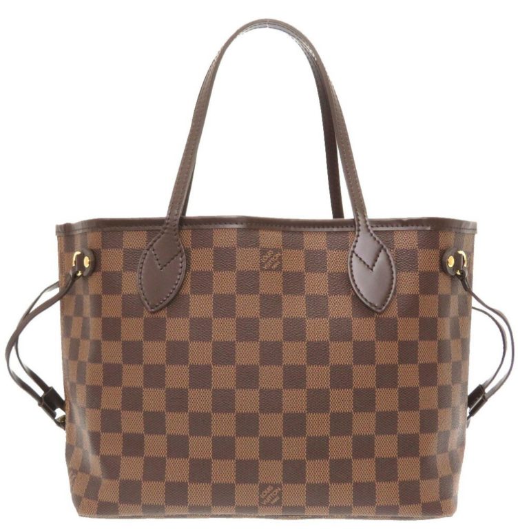 Authenticated Used Louis Vuitton Damier Neverfull PM N51109 Tote Bag LOUIS VUITTON