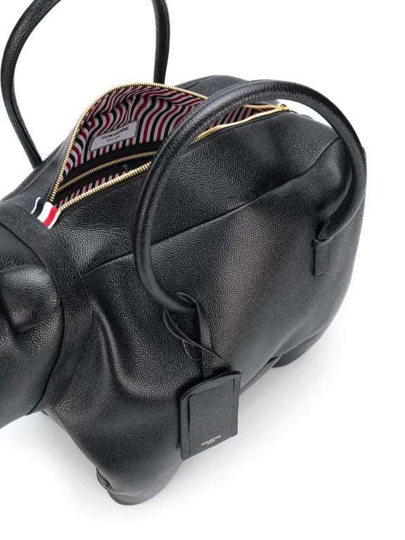 Thom Browne Bear pebbled bag