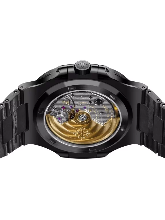 DiW (Designa Individual Watches) pre-owned customised DiW Nautilus “The Black Grail” 40mm