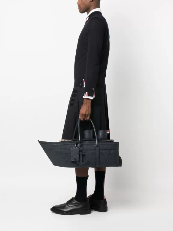 Thom Browne Cruise Liner tote bag