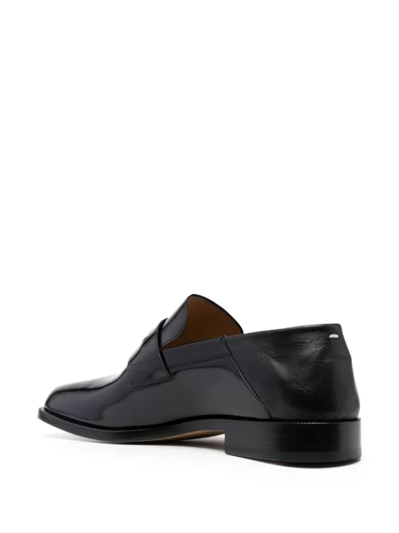 Maison Margiela low-heel Tabi calf-leather loafers