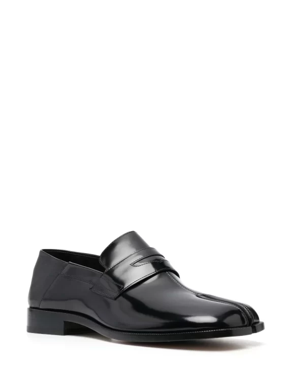 Maison Margiela low-heel Tabi calf-leather loafers