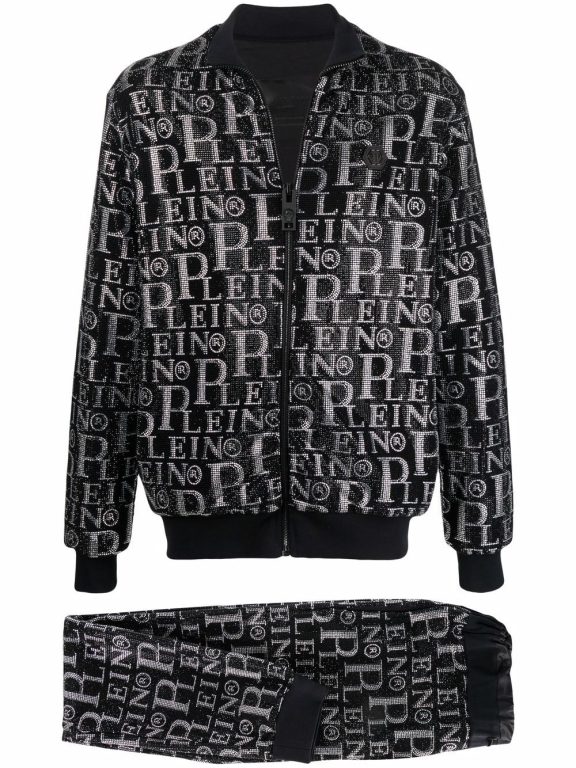 Philipp Plein Crystal Plein two piece tracksuit