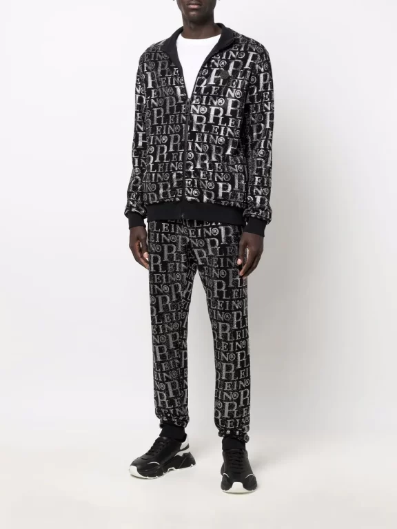 Philipp Plein Crystal Plein two piece tracksuit