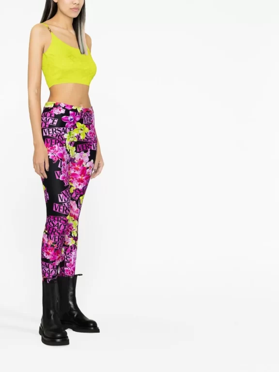 Versace Medusa-motif Knitted Top