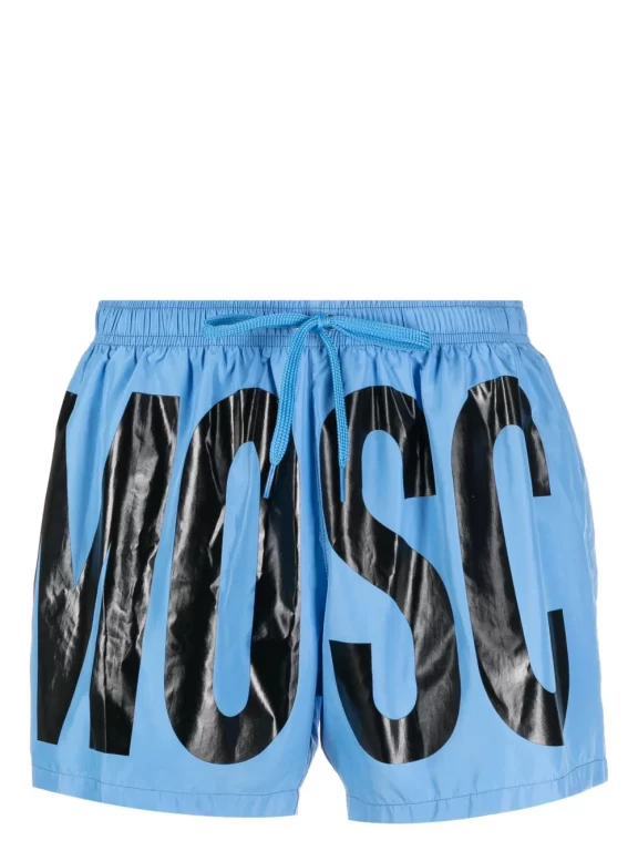 Moschino Logo-printed Swim Shorts