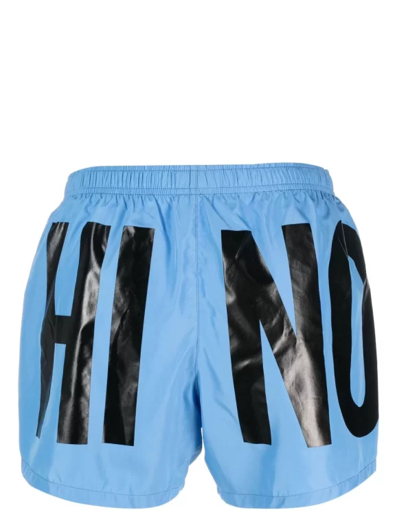 Moschino Logo-printed Swim Shorts