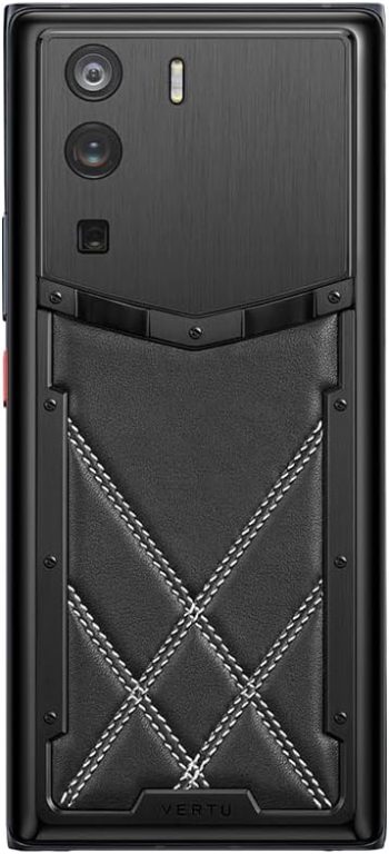 METAVERTU Stitching Limited Edition Secure Phone, Calf Leather Unlocked 5G Encrypted Smartphone with Vshot NFT 64MP Camera Dual Sim Android os & Web3.0 os Up to 18G RAM + 1TB ROM + 10T IPFS Storage