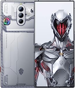 REDMAGIC 8 Pro Smartphone 5G, 120Hz Gaming Phone, 6.8″ Full Screen, Under Display Camera, 6000mAh Android Phone, Snapdragon 8 Gen 2, 16+512GB, 65W Charger, Dual-Sim, US Unlocked Cell Phone Silver