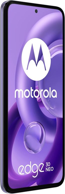 Motorola Edge 30 Neo Dual-Sim 128GB ROM + 8GB RAM (GSM only | No CDMA) Factory Unlocked 5G Smartphone (Very Peri) – International Version