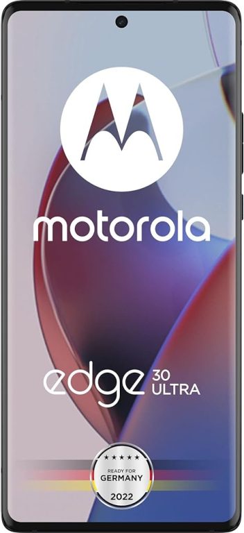 Motorola Edge 30 Ultra Dual-Sim 256GB ROM + 12GB RAM (GSM only | No CDMA) Factory Unlocked 5G Smartphone (Interstellar Black) – International Version